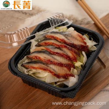 Disposable Takeaway Food Sealed Plastic Sushi Tray